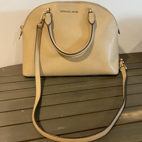 Michael Kors Handbags - {Michael Kors} Large Cindy Dome Satchel Purse